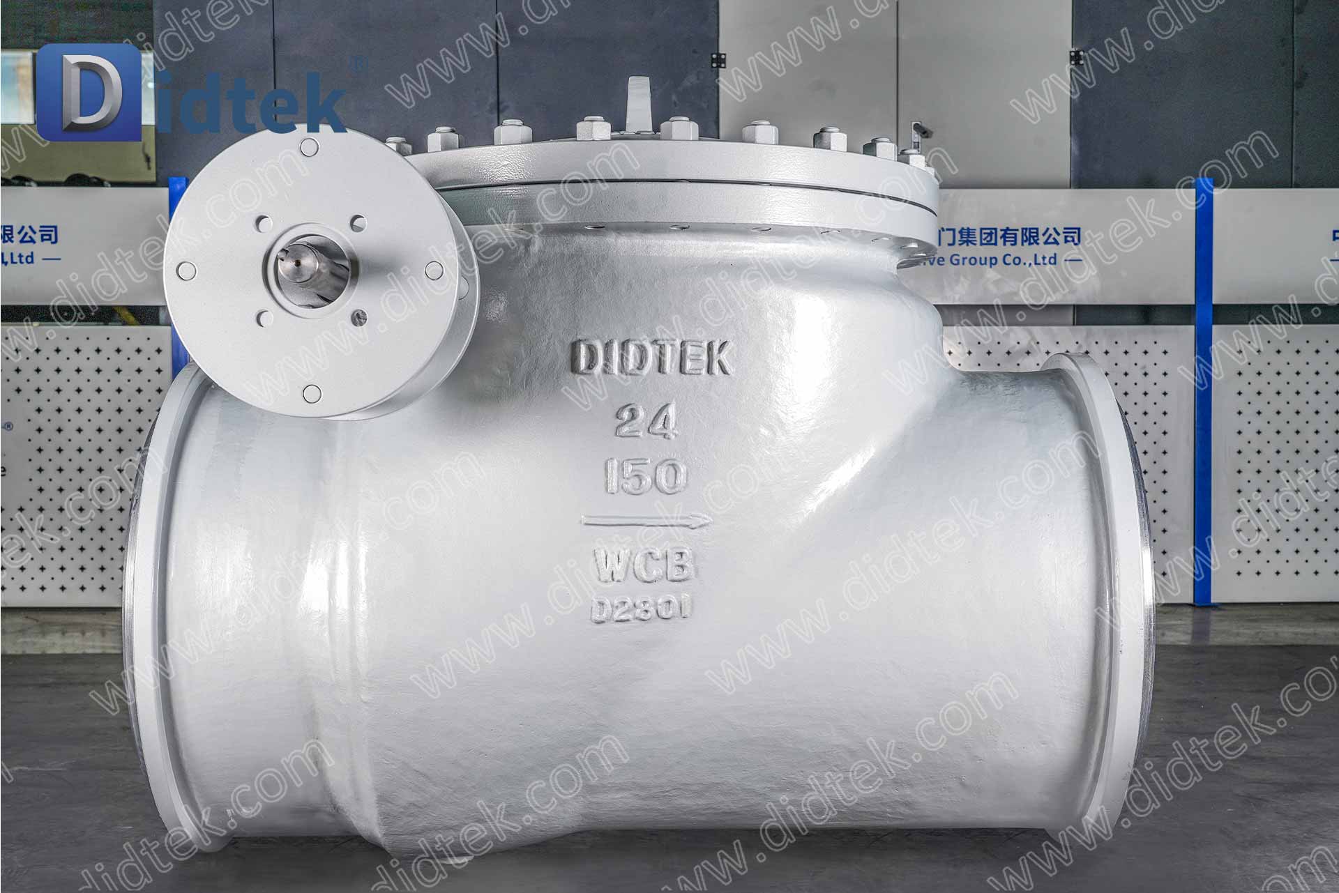 C-26 DIDTEKCSSCV Válvula de retenção de balanço de martelo pesado de calibre pesado