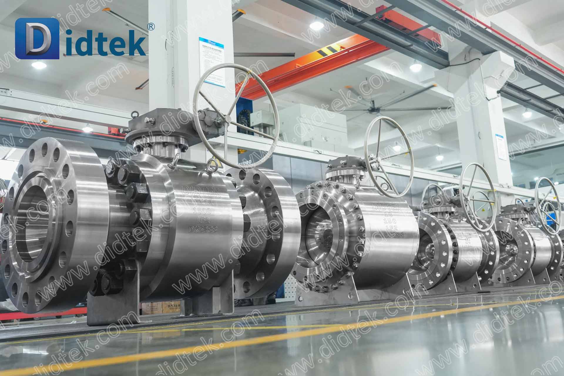 Válvula de esfera de alta pressão com vedação labial B-59 DIDTEKFTBV-Inconel 625 para Marin
