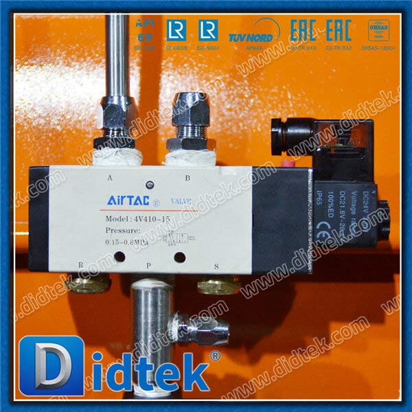 Alloy Steel WC6 Single Spring Return Pneumatic Gate Valve