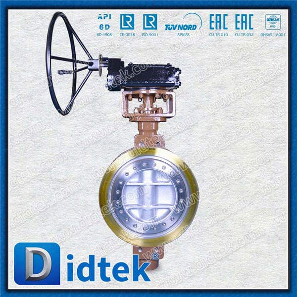 Válvula de borboleta com deslocamento triplo LC1