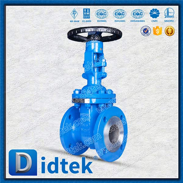 Din Gate Valve-DN65, WCB, roda de mão, flange