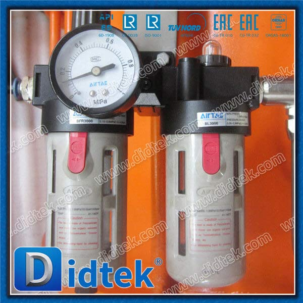 Alloy Steel WC6 Single Spring Return Pneumatic Gate Valve