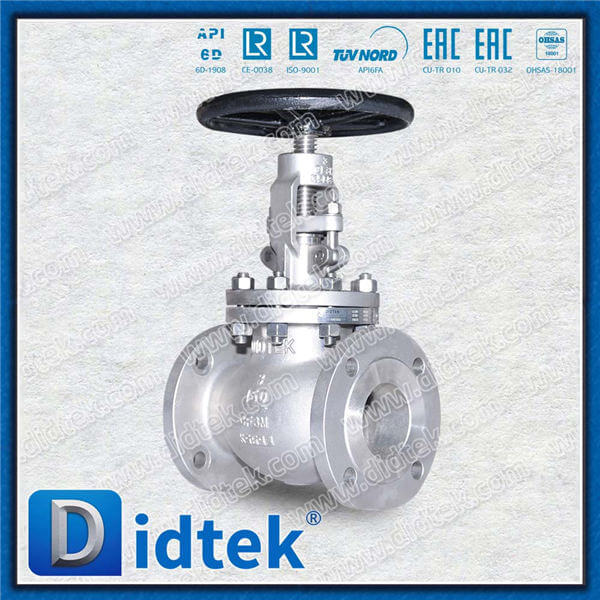 Aço inoxidável A351 CF3M HW Globe Valve