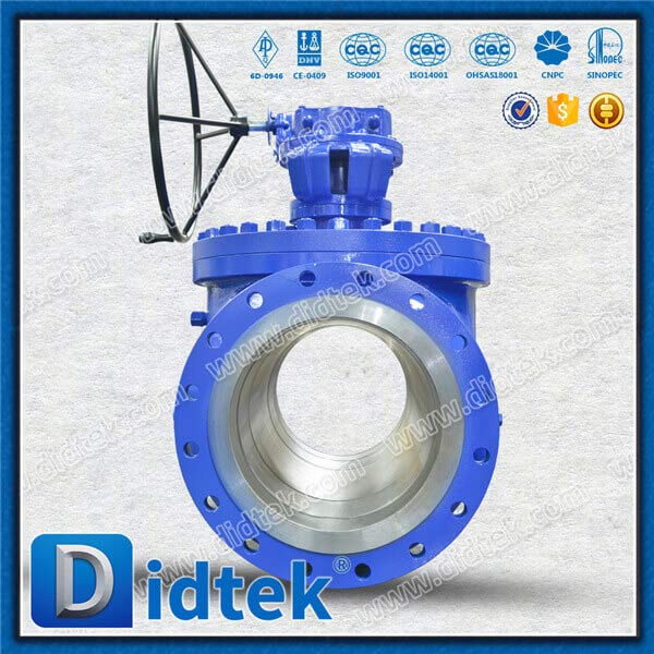 Válvula de esfera de entrada superior use turbina de duplo estágio para baixo torque