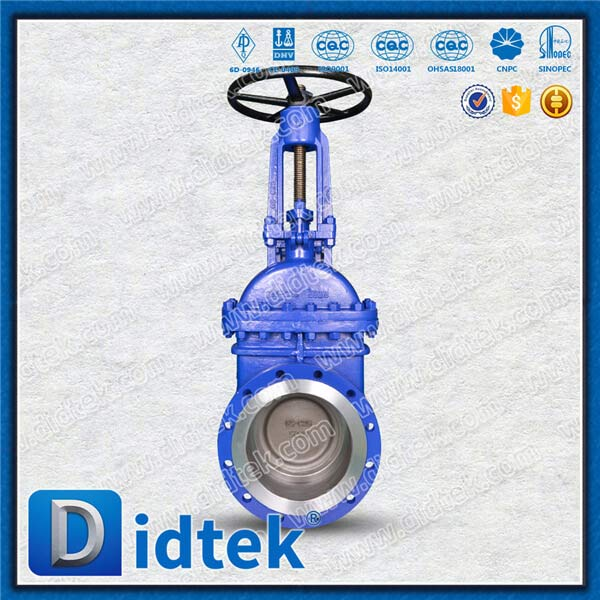 DIN GATE VALVAL-DN300, GS-C25, roda manual, flange