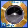 Válvula globo de fole DIN DN125 PN40 1.0619