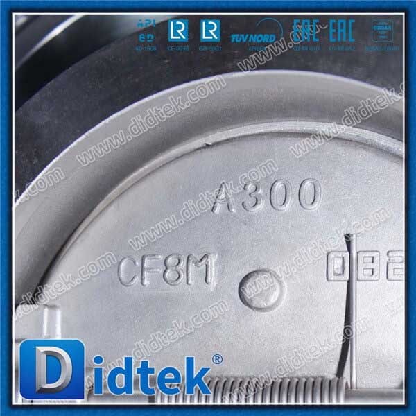 STL Seat Ward Seal Placa Dual Wafer Válvula de retenção