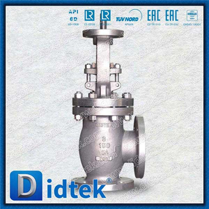 5a Material F53+PTFE Seat Globe Valve com raio-x e inspeções penetrantes