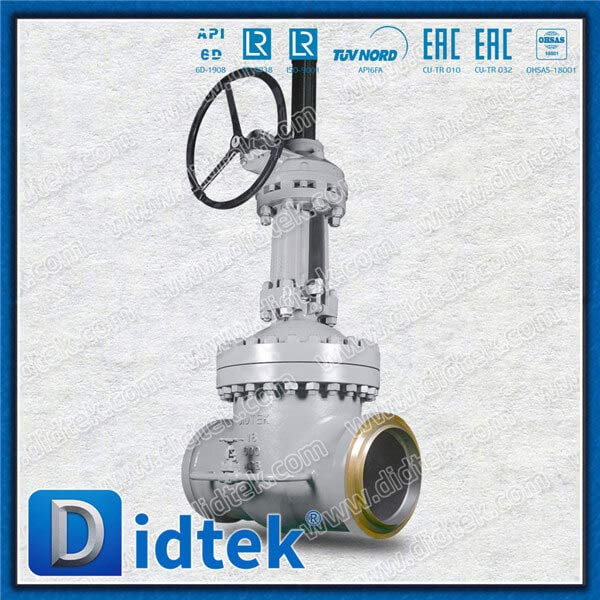 Válvula de portão WCB de Steam BW 18 '' com desvio