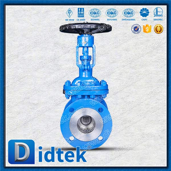 Din Gate Valve-DN65, WCB, roda de mão, flange