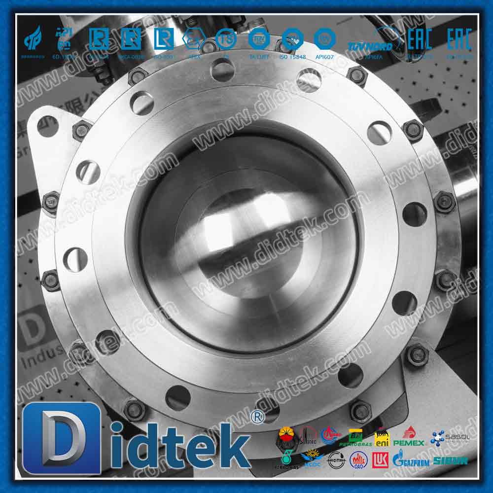 Válvula de esfera munhão Elgiloy com vedação labial Inconel Alloy625