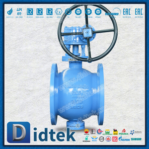 Válvula de esfera de conexões de flange de esfera de segmento excêntico