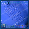 Válvula de esfera de três vias com interface tipo L de furo completo Didtek WCB