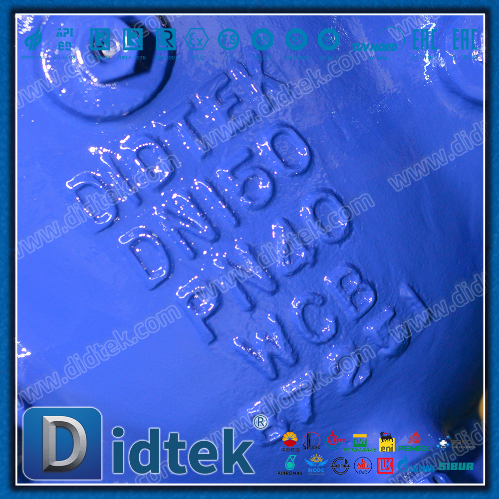 Válvula de esfera de três vias com interface tipo L de furo completo Didtek WCB