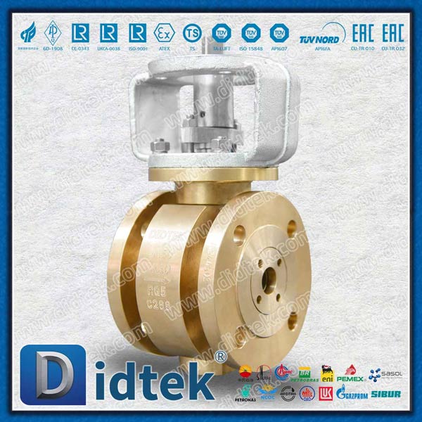 DN50 PN16 BRONZE BRONZE BOUS TRUNNION BALL VALVALS FABRICADORES