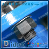 Válvula de esfera flutuante manual de porta completa com flange correspondente