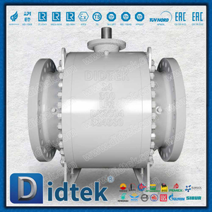 Válvula de esfera DPE * SPE DIB-1 DIB-2 com estrutura de placa de suporte