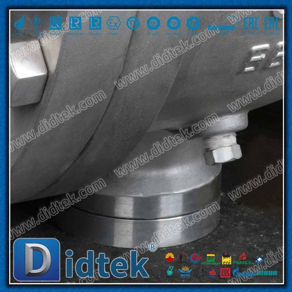 Classe 300 CF8 forjado 2pcs Metal Sated Ball Ball Válvula