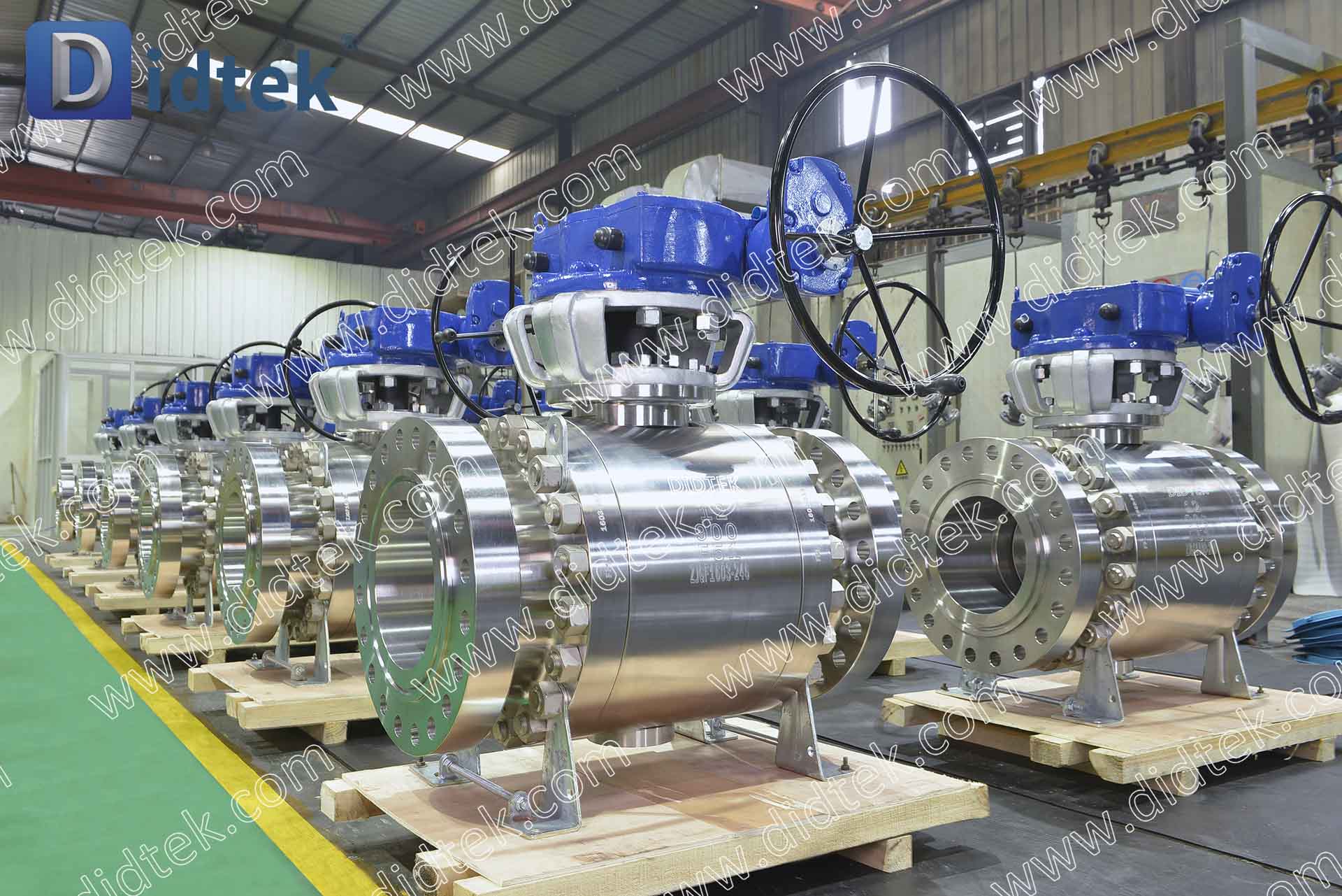 V&aacute;lvula de esfera munh&atilde;o anticorros&atilde;o de alta temperatura B-4 DIDTEKFTBV-Duplex SS F51
