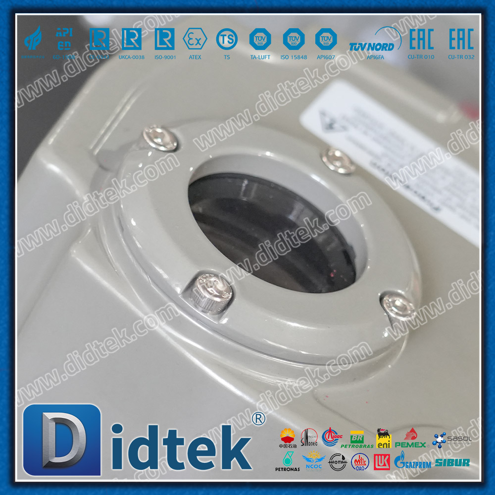 Válvula de controle elétrico de liga de titânio de alto desempenho