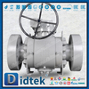 Didtek Flange 6 polegadas 2500LB forjou válvulas de esfera munhão DBB
