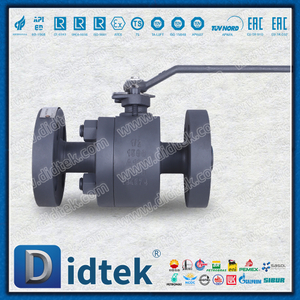 A105 1500LB Válvula de esfera flutuante assentada em metal com proteção contra corrosão e fosfatização de alta pressão 