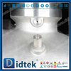 Classe 300 CF8 forjado 2pcs Metal Sated Ball Ball Válvula