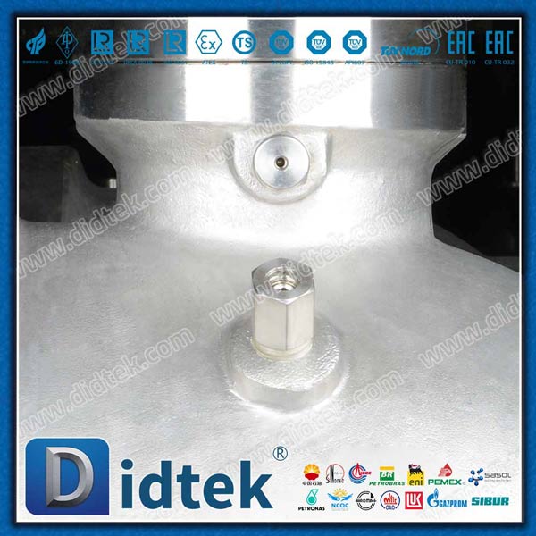 Classe 300 CF8 forjado 2pcs Metal Sated Ball Ball Válvula