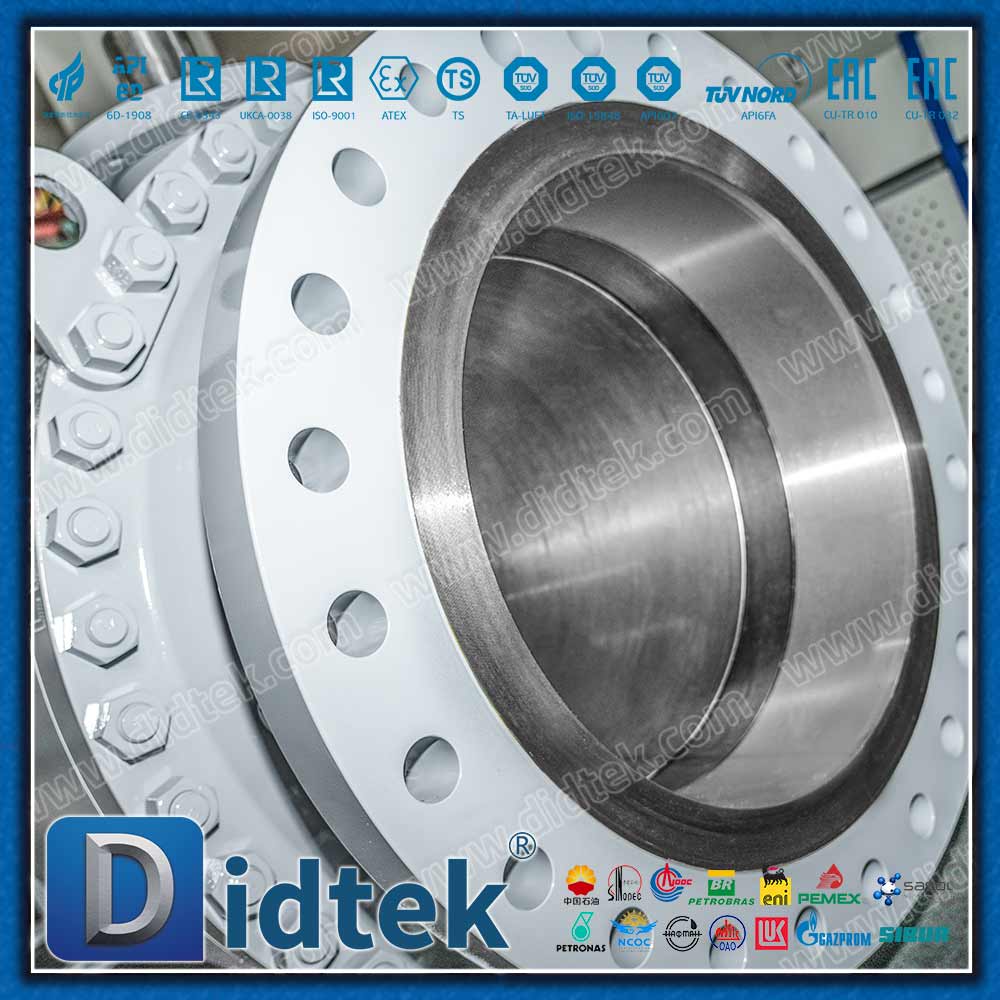 Válvula de esfera DPE * SPE DIB-1 DIB-2 com estrutura de placa de suporte