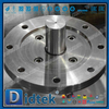 Classe 300 CF8 forjado 2pcs Metal Sated Ball Ball Válvula
