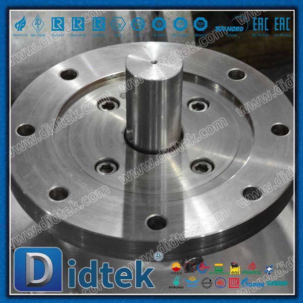 Classe 300 CF8 forjado 2pcs Metal Sated Ball Ball Válvula