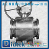 Válvula de esfera munhão Elgiloy com vedação labial Inconel Alloy625