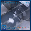 Válvula de esfera totalmente soldada do selo macio ST37.8 de aço inoxidável PTFE SS304