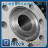 Didtek Flange 6 polegadas 2500LB forjou válvulas de esfera munhão DBB