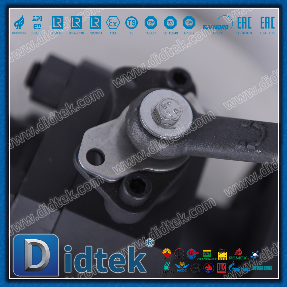 A105 1500LB Válvula de esfera flutuante assentada em metal com proteção contra corrosão e fosfatização de alta pressão 