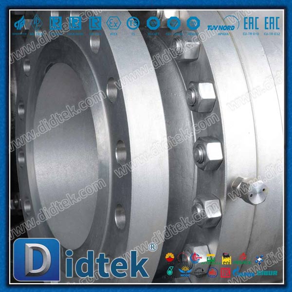Classe 300 CF8 forjado 2pcs Metal Sated Ball Ball Válvula