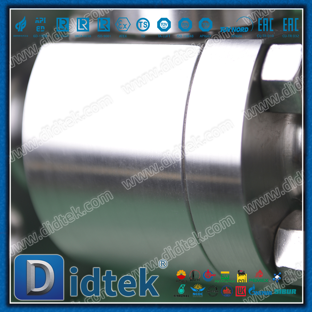 F51 Classe1500 de aço inoxidável frente e verso de alta pressão RF forjou a válvula de esfera flutuante