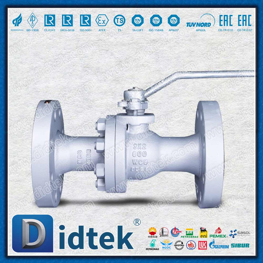 Válvula de esfera química de pintura revestida com epóxi PCTFE Seat