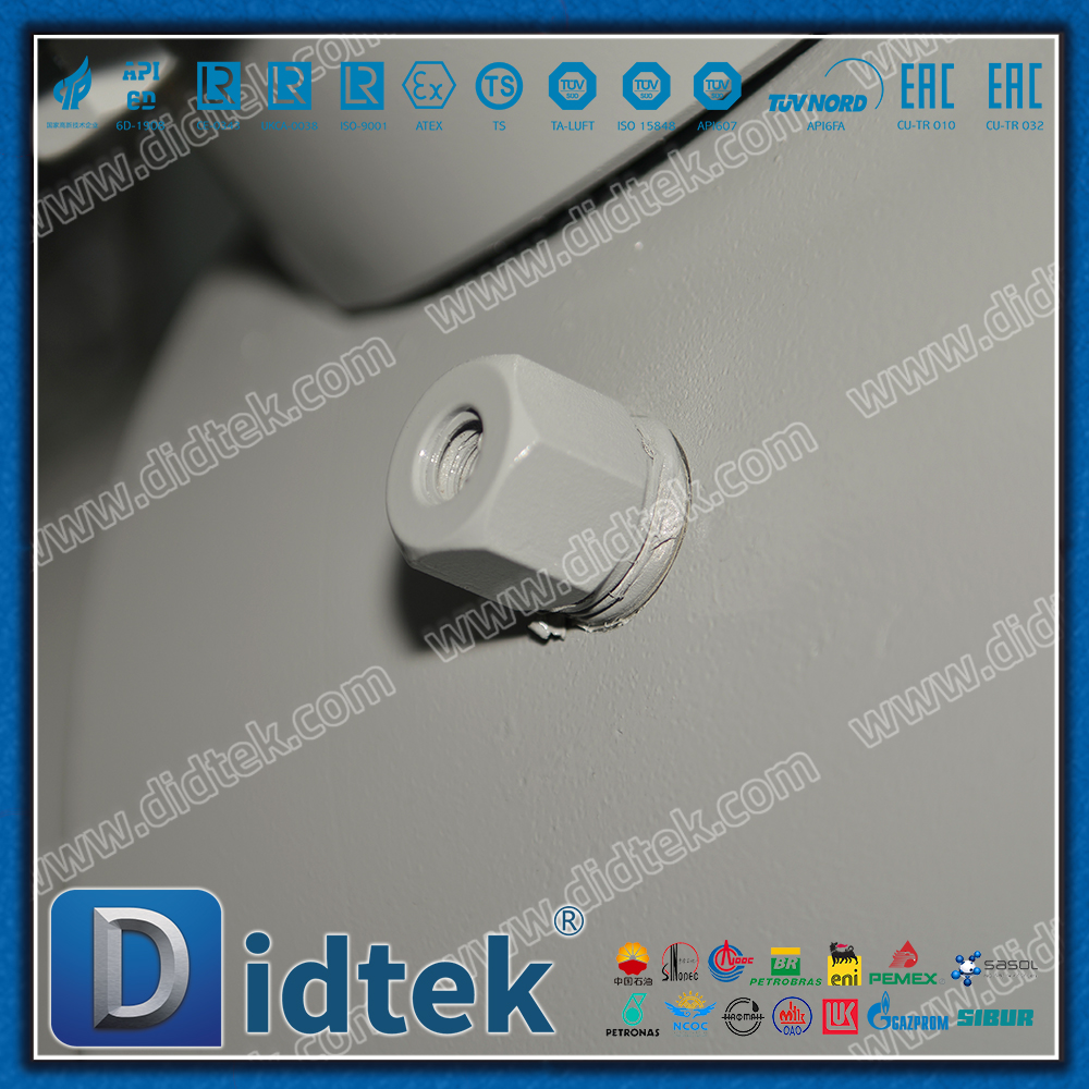 Didtek Flange 6 polegadas 2500LB forjou válvulas de esfera munhão DBB