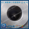Válvula de esfera flutuante forjada com sede de metal do atuador pneumático de ação dupla de aço inoxidável duplex F51