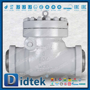 Válvula de retenção oscilante API6D 900LB com conexão BW