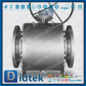 Folha de prova de LF2 + de Inconel 625 com válvula de esfera do munhão do selo do bordo de PTFE Elgiloy