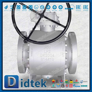 LF2 válvula de bola do eixo do corpo de três partes com selagem energizada mola