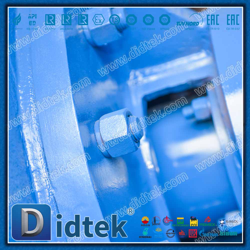 Válvula borboleta de deslocamento triplo DIN Wafer de tamanho grande DN2000