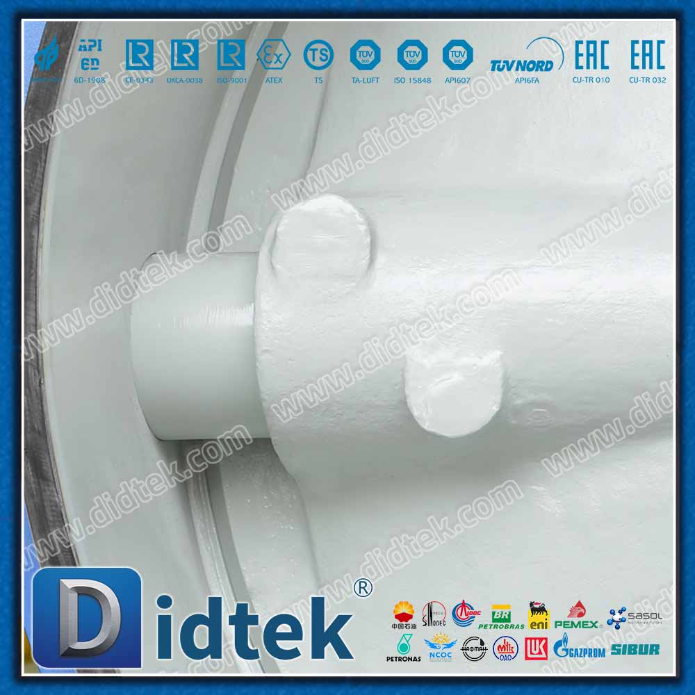 Válvula borboleta de deslocamento triplo DIN Wafer de tamanho grande DN2000