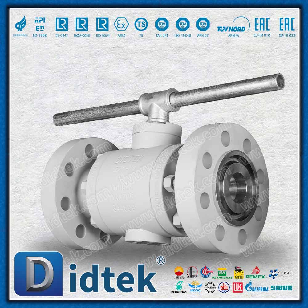 Válvula de esfera munhão Inconel 825